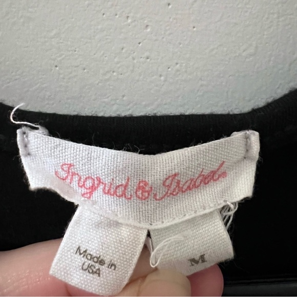 Ingrid and Isabel Black Maternity Dress - Picture 4 of 4